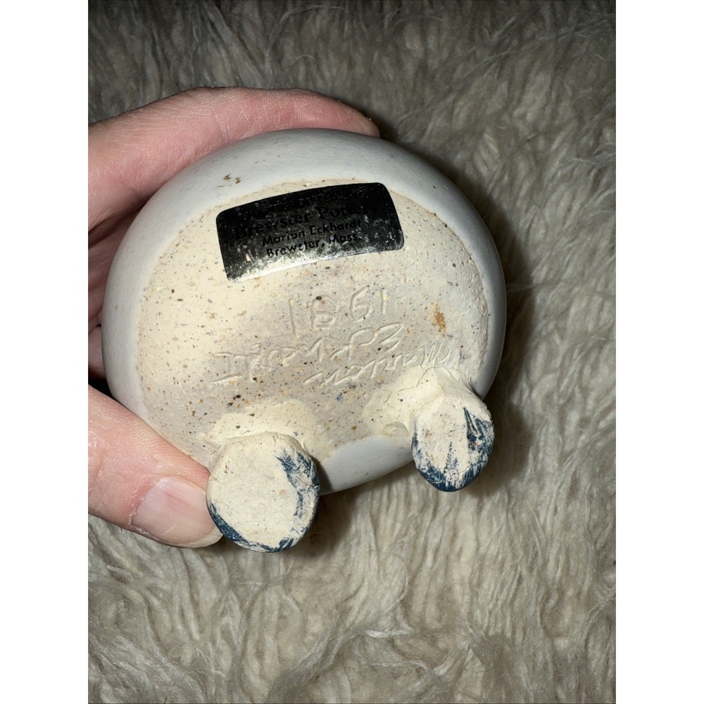 Brewster Pottery‎ Marion Eckhardt Bank 1981 signed - Picture 4 of 7